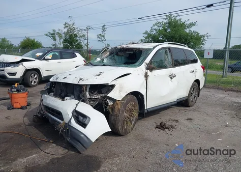 2018 Nissan Pathfinder Sv from USA, damaged, VIN 5N1DR2MNXJC624702